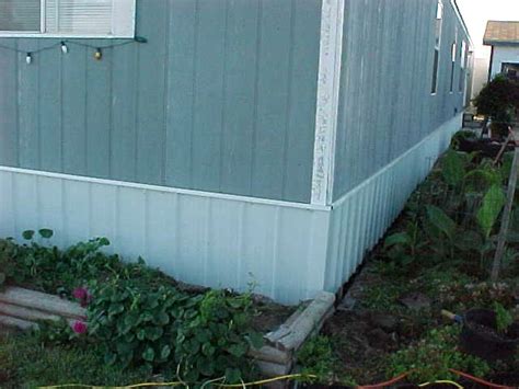 metal mobile home underpinning skirting